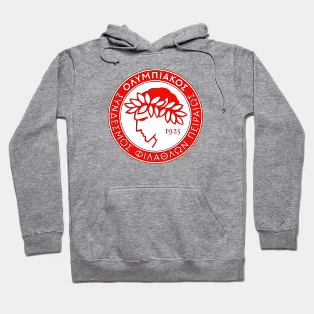 Olympiacos Hoodie by Indie Pop